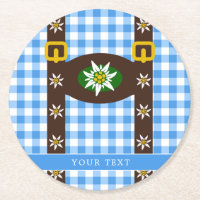 Funny Octoberfest Lederhosen Suspenders