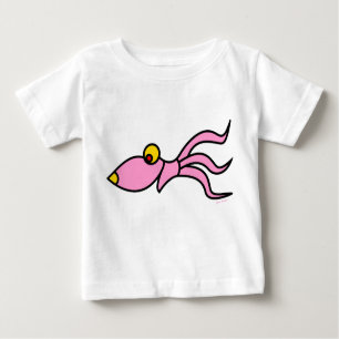 funny octopus babyshirt baby T-Shirt