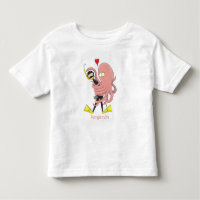 Funny octopus hugs diver cartoon humour 