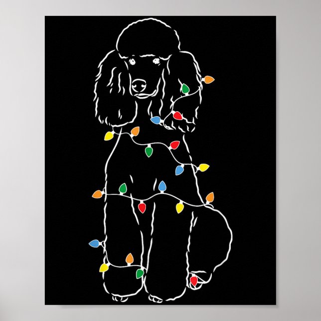 Funny Odle Christmas Tee Shirt - Cute Odle With Ch Poster (Front)