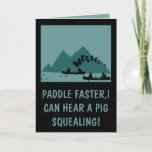 Funny,offensive Deliverance Theme Birthday Card at Zazzle