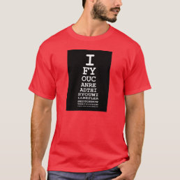Funny,offensive dyslexia T-Shirt
