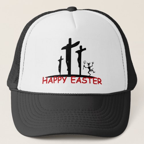 Funny offensive Satan Trucker Hat