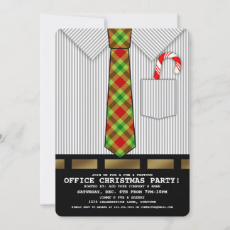 Funny Office Christmas Party Invitation