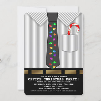 Funny Office Christmas Party Invitation