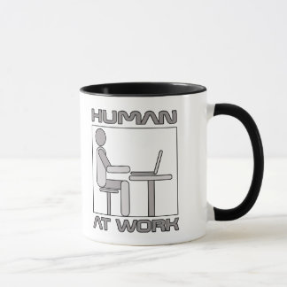 Funny Office Humans At Work Mug