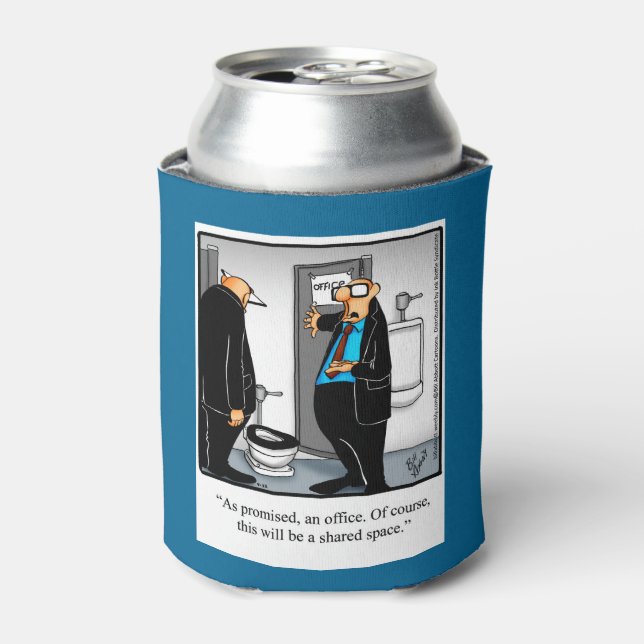 Funny Office Humor Can Cooler (Can Front)