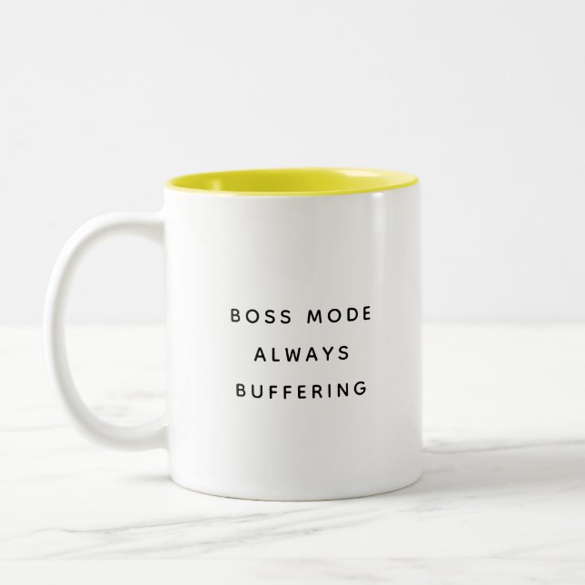 Funny Office Mug For Boss Coworker Manager Modern (Left)