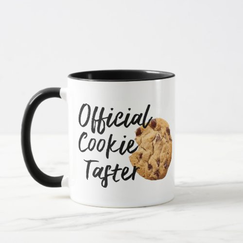 Funny Official Cookie Taster Coffee Mug Design