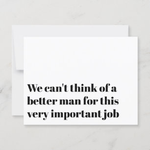 Funny Officiant Proposal Marry Us Invitation