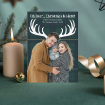 Funny Oh Deer Christmas Is Here Photo
