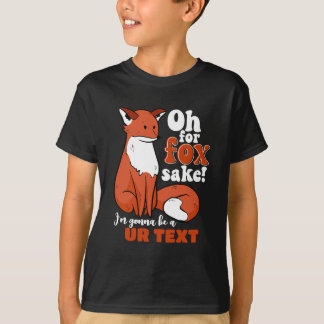 Funny Oh For Fox Sake I'm Gonna Be A Big Brother T-Shirt