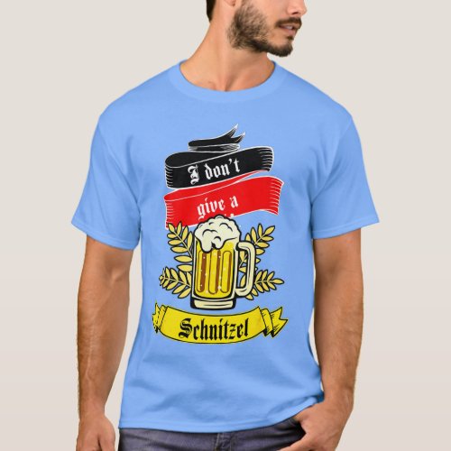 Funny Oktoberfest 2023 Geman Flag I Dont Give A Sc T_Shirt