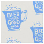 funny oktoberfest beer good idea fabric