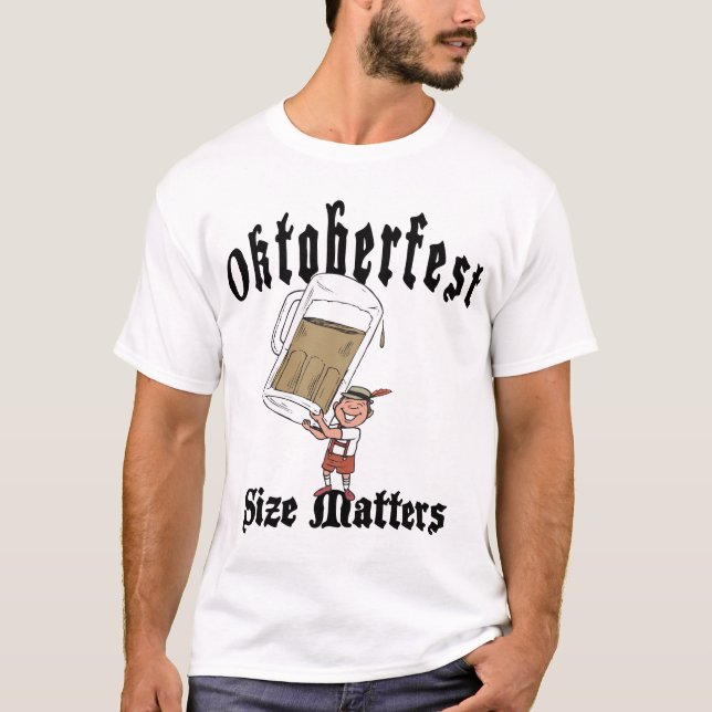 Funny Oktoberfest Drinking T-Shirt (Front)