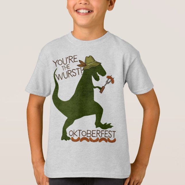 Funny Oktoberfest for Kids or Adults T-Shirt (Front)