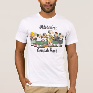 Funny Oktoberfest Oompah Band Men`s Tee