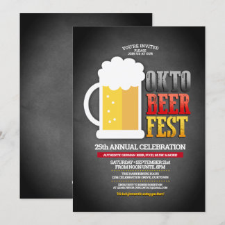 Funny Oktoberfest Party Invitation