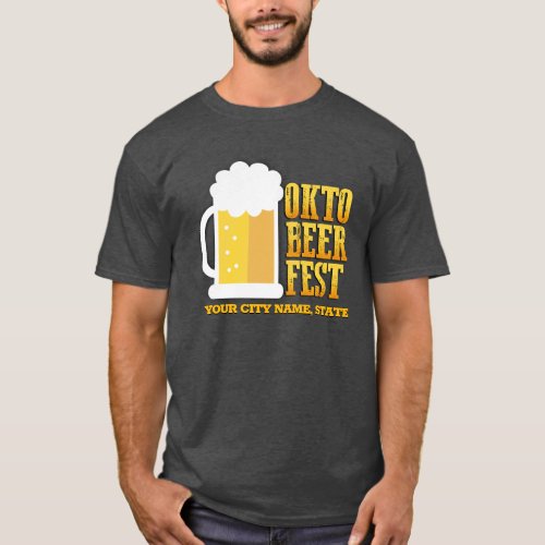 Funny Oktoberfest Personalized T_Shirt