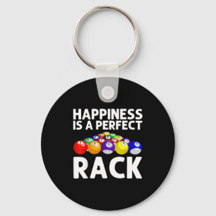 Funny Ol Design For Men Women Billiards Lover Ol P Keychain