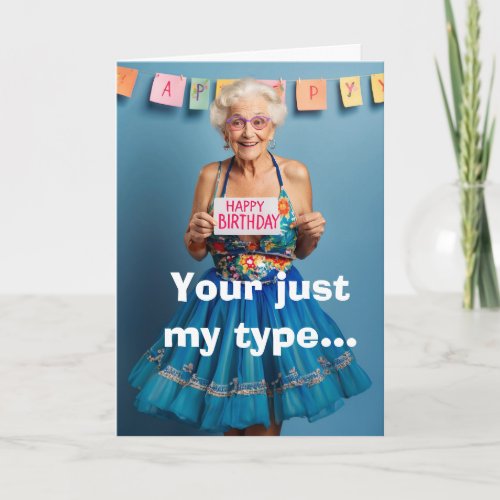 Funny Old Age Card