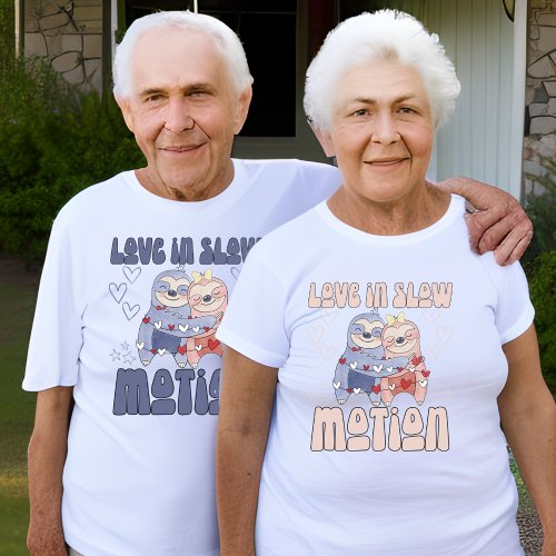 Funny Old Couple Grandparent Matching Anniversary T_Shirt