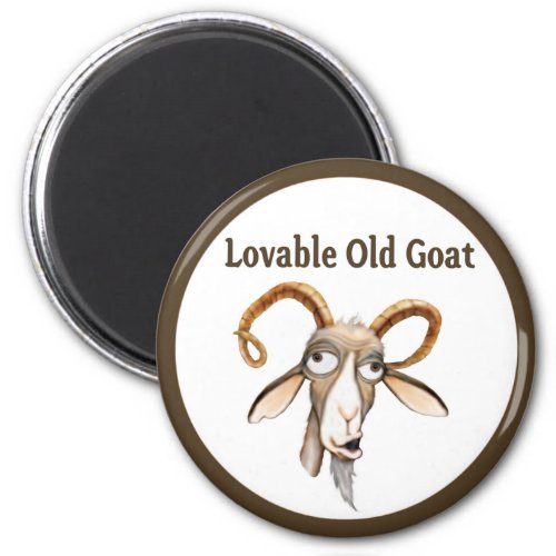 Funny Old Goat Magnet