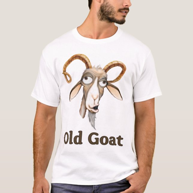 Funny Old Goat T-Shirt (Front)