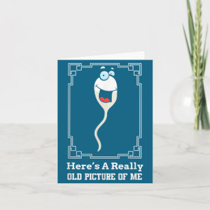 Funny Old Man Birthday Gag For Men Over 60  Card