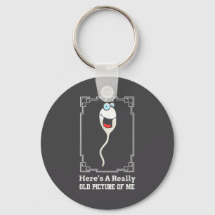 Funny Old Man Birthday Gag For Men Over 60  Keychain