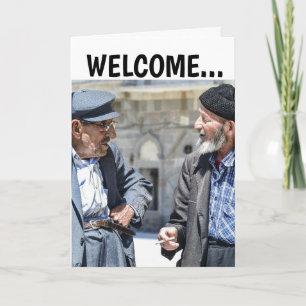 FUNNY OLD MAN BIRTHDAY OVER THE HILL Cards