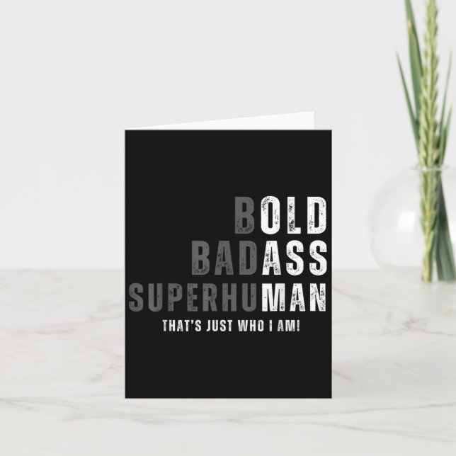 Funny Old Man Gag Fathers Day Birthday  Card (Front)