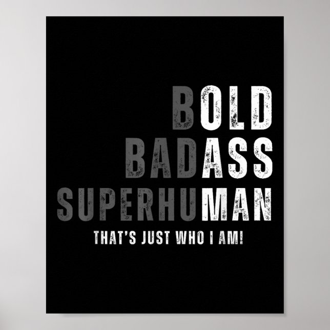 Funny Old Man Gag Fathers Day Birthday  Poster (Front)