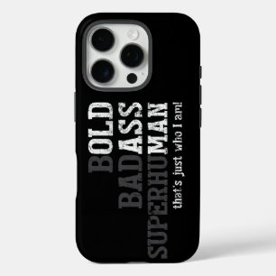Funny Old Man Saying Gag Gift Dad Fathers Day iPhone 16 Pro Case