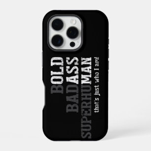 Funny Old Man Saying Gag Gift Dad Fathers Day iPhone 16 Pro Case