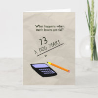 Funny Old Math Lover Accountant Teacher Birthday