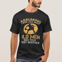 Funny Old Men Who Loves Rugby T-Shirt Funny Old Men Who Loves Rugby T-Shirt
