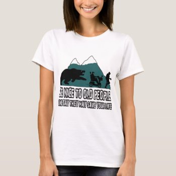 Funny Old People T-shirt by Cardsharkkid at Zazzle