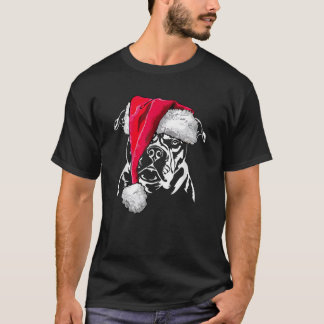 Funny Olde English Bulldog Christmas dog gift fo T-Shirt