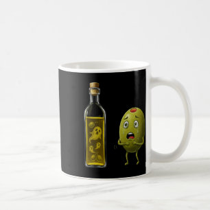 Funny Olive Oil Ghost Horror Humor Halloween Costu Coffee Mug