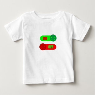 Funny On Off Mood Emoji Baby T-Shirt