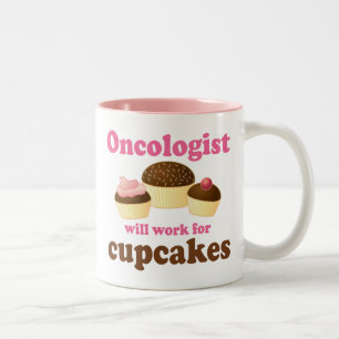 Funny Oncologist Two-Tone Coffee Mug