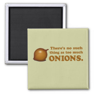 Funny Onions Magnet