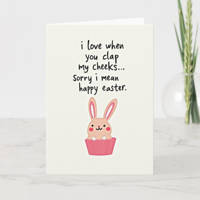 Funny Oops Holiday Card (Front)