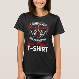 Funny Open Heart Surgery For Men Women Heart Trans T-Shirt
