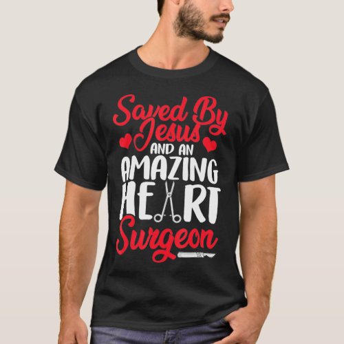 Funny Open Heart Surgery Gift Men Women Cool T_Shirt