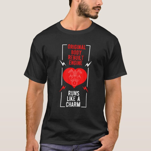 Funny Open Heart Surgery Recovery Survivor Gift Me T-Shirt (Front)