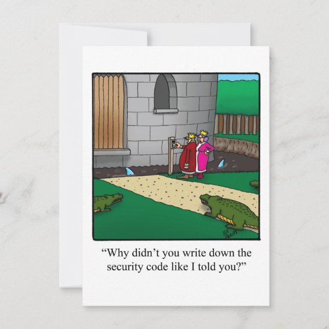 Funny Open House/New Home Invitations (Front)