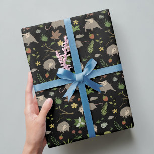 Funny Opossum Screaming Possum Roll Gift Wrap