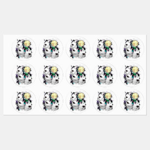 Funny Opossum Sticker Cute Screaming Possum